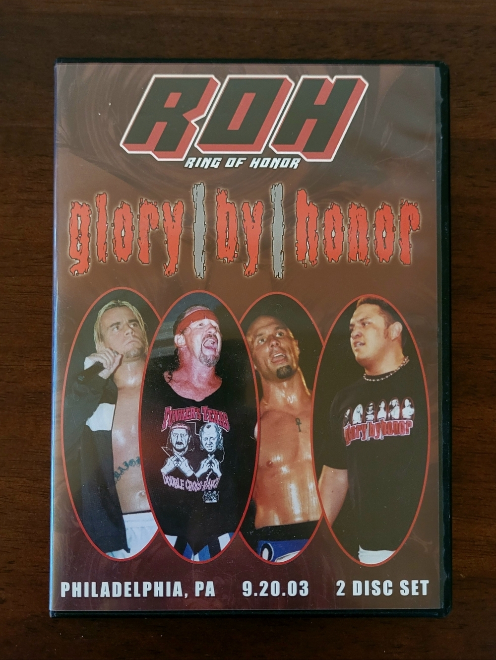 ROH Glory By Honor II 2 Disc Set Ring Of Honor 2003 CM Punk Samoa Joe Terry Funk